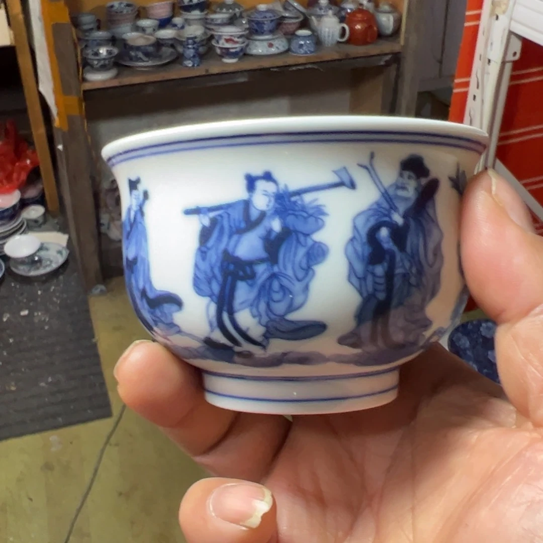 摆件素****s景德镇青花瓷器