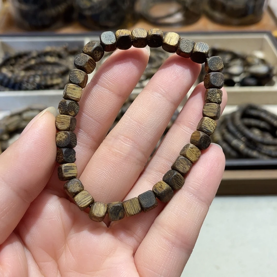 沉香沉香碎屑棋楠沉香老料方糖单圈花香韵