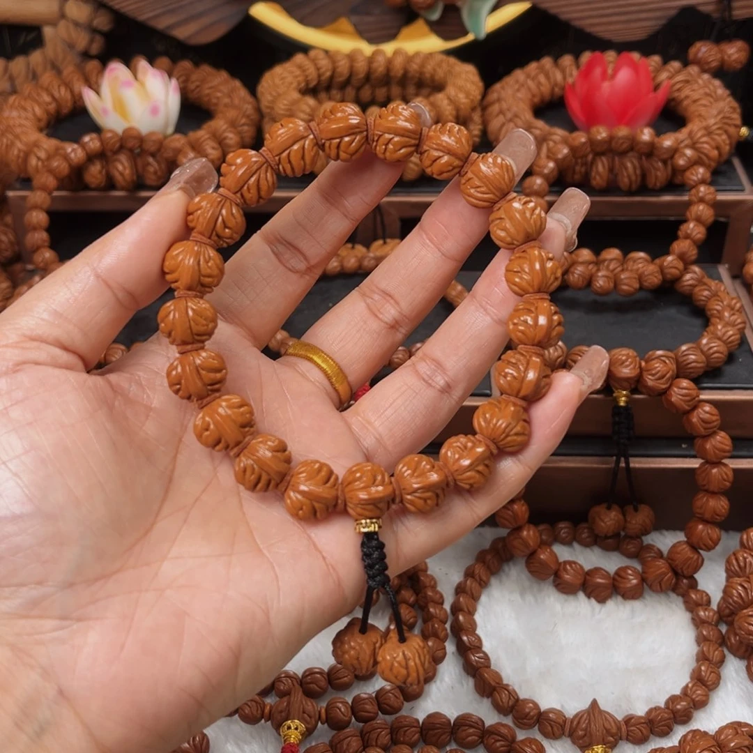 桃核手串14精品小金豆