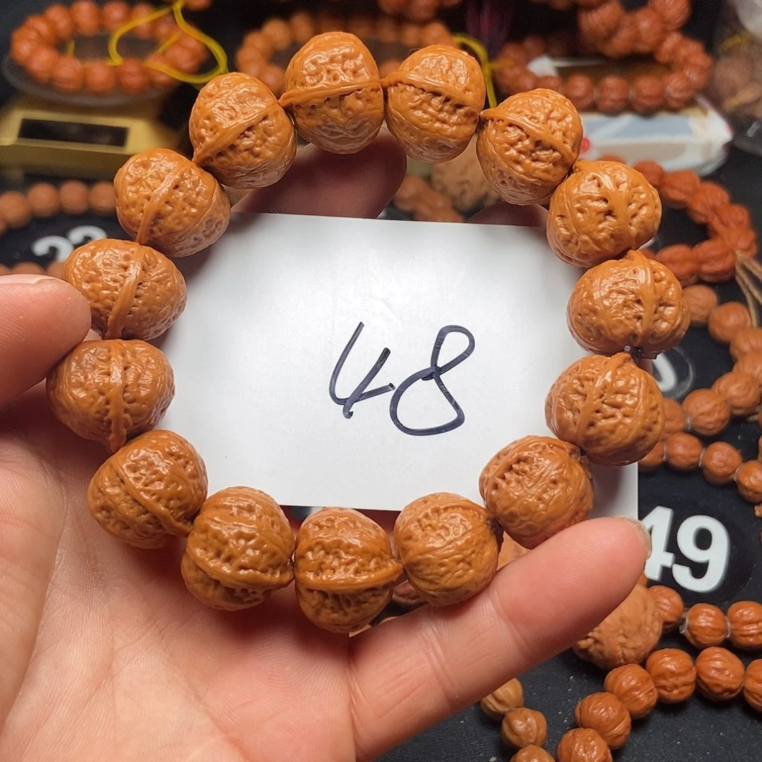 手串文玩核桃元宝么盘19