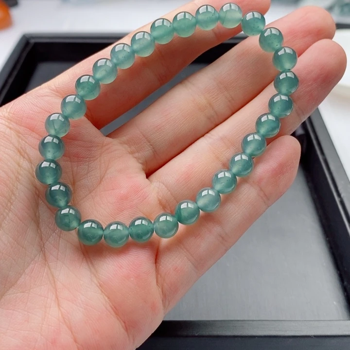 翡翠未镶嵌手链手串