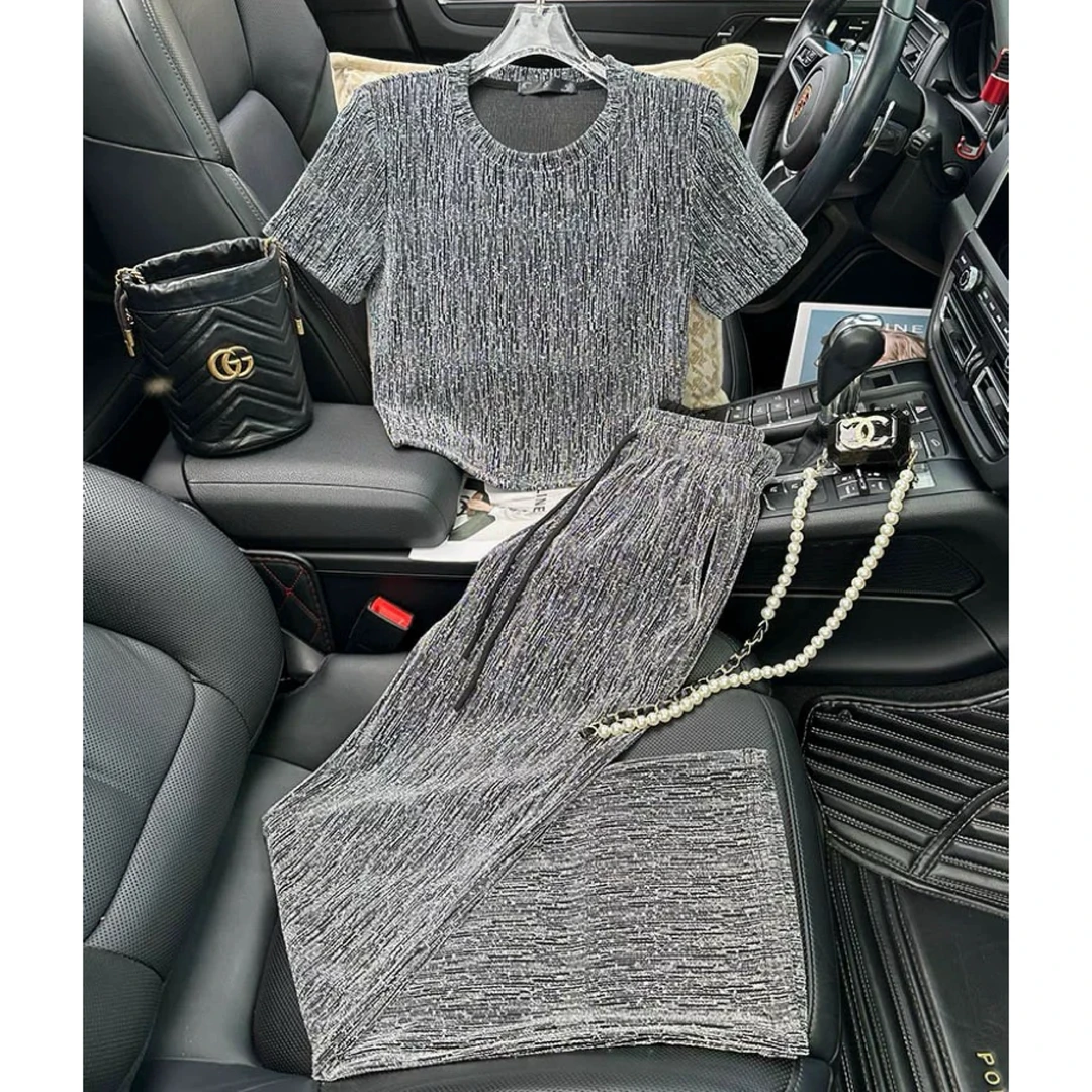 13【两件套】轻奢系列显瘦休闲高级感百搭套装