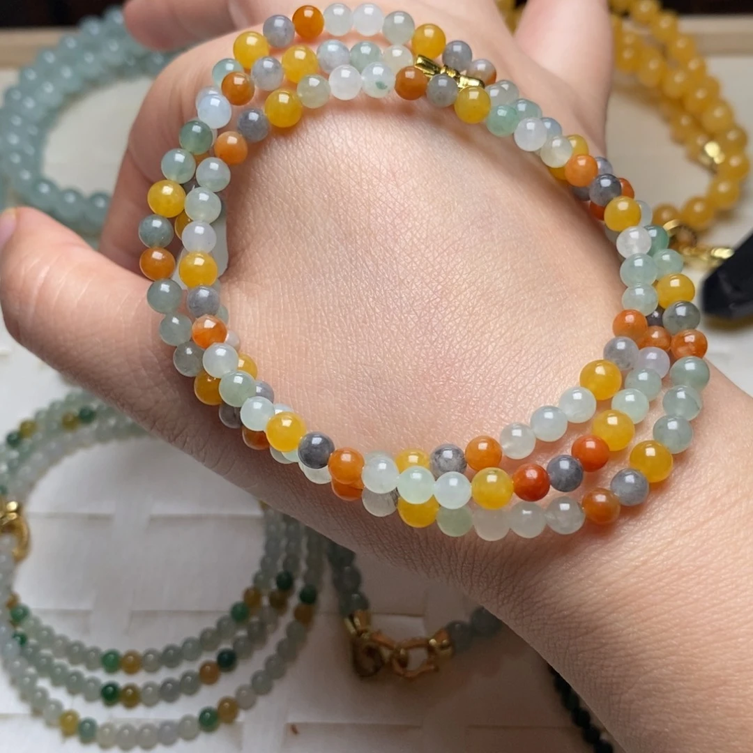 定制翡翠未镶嵌缅甸天然翡翠A货