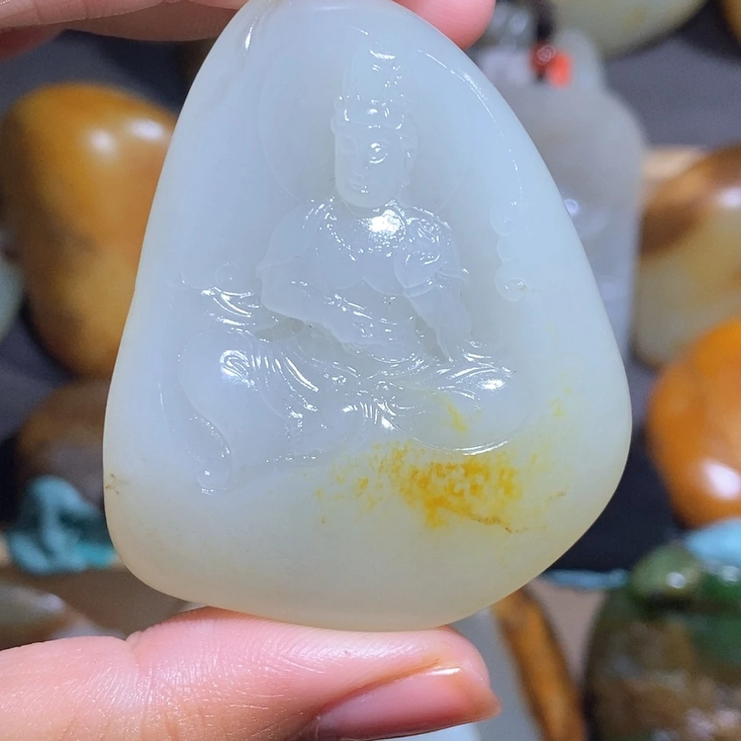 颈饰未镶嵌和田玉