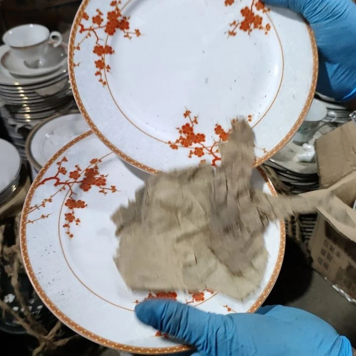 摆件陶瓷盘子碗啥都有