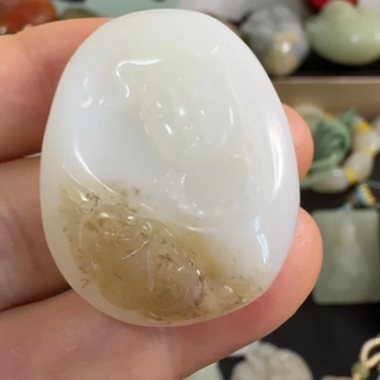 和田玉（糖玉）未镶嵌颈饰