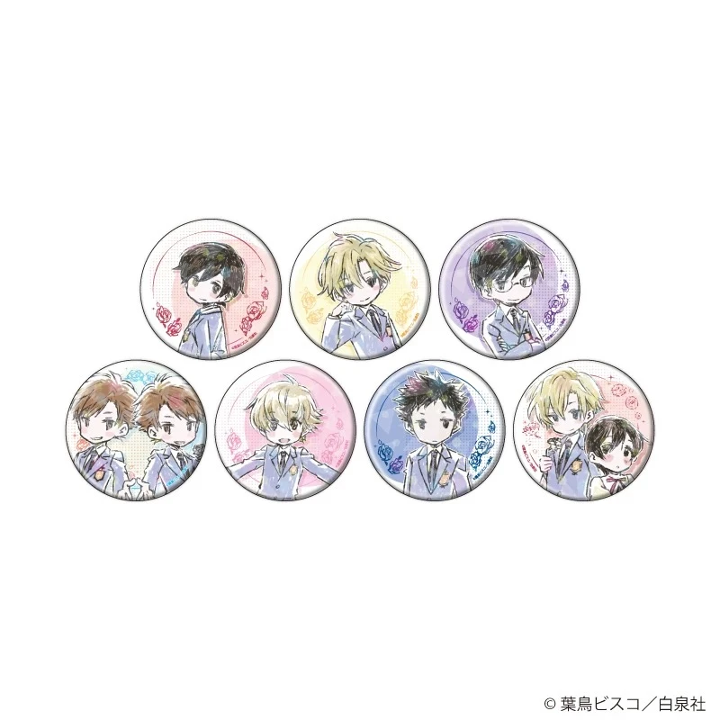 樱兰高校男公关部制服Q版闪吧唧徽章/立牌