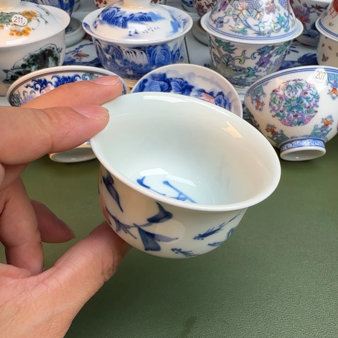 纯手工纯手绘茶具228