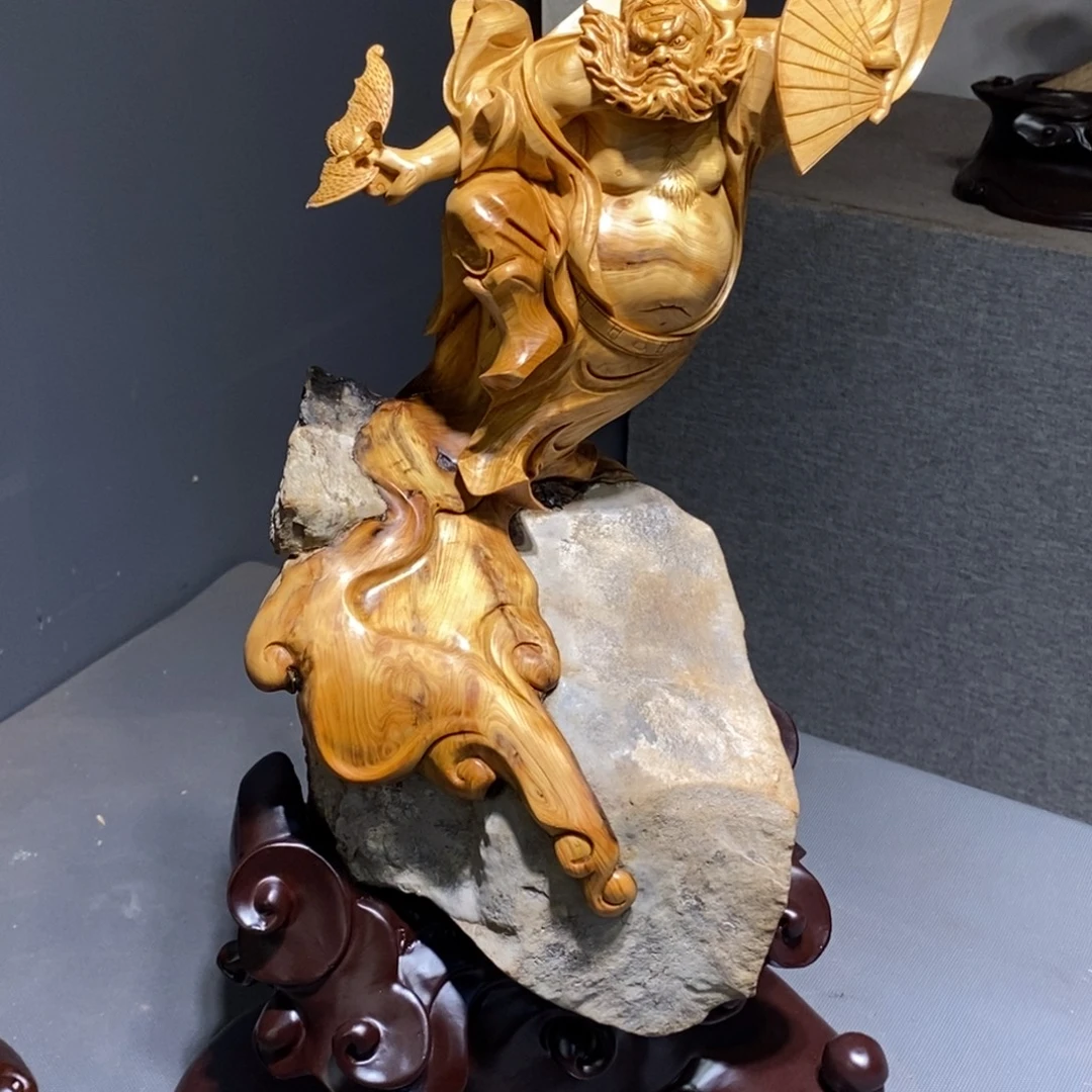 柏木钟馗引福归堂