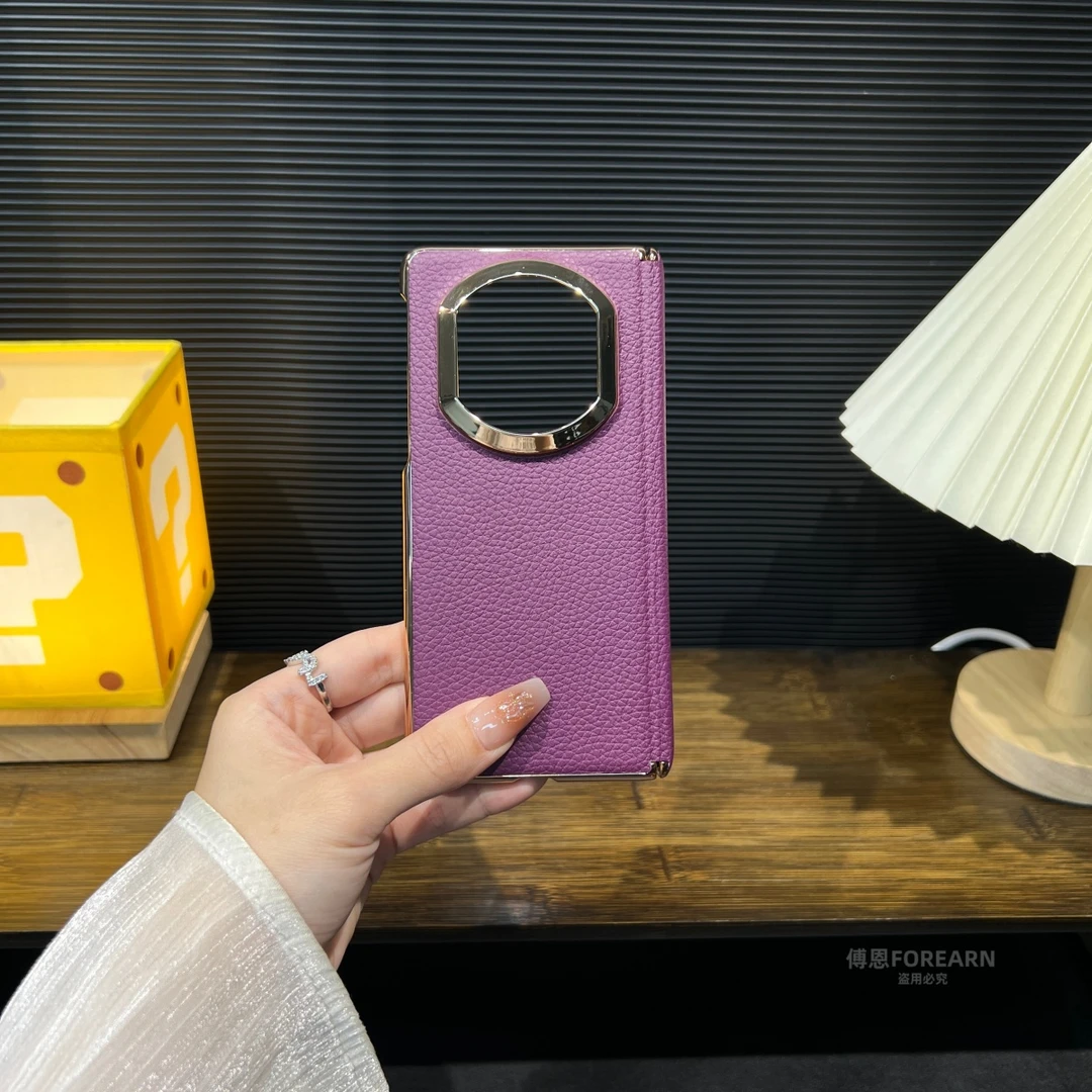 适用于华为MateX7手机壳x7真皮折叠屏典藏版超薄保护套中轴防摔壳