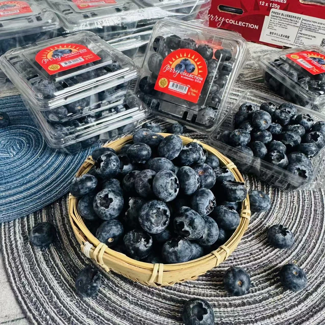 【乐鲜果园】秘鲁蓝莓18mm大果新鲜蓝莓浆果进口水果礼品