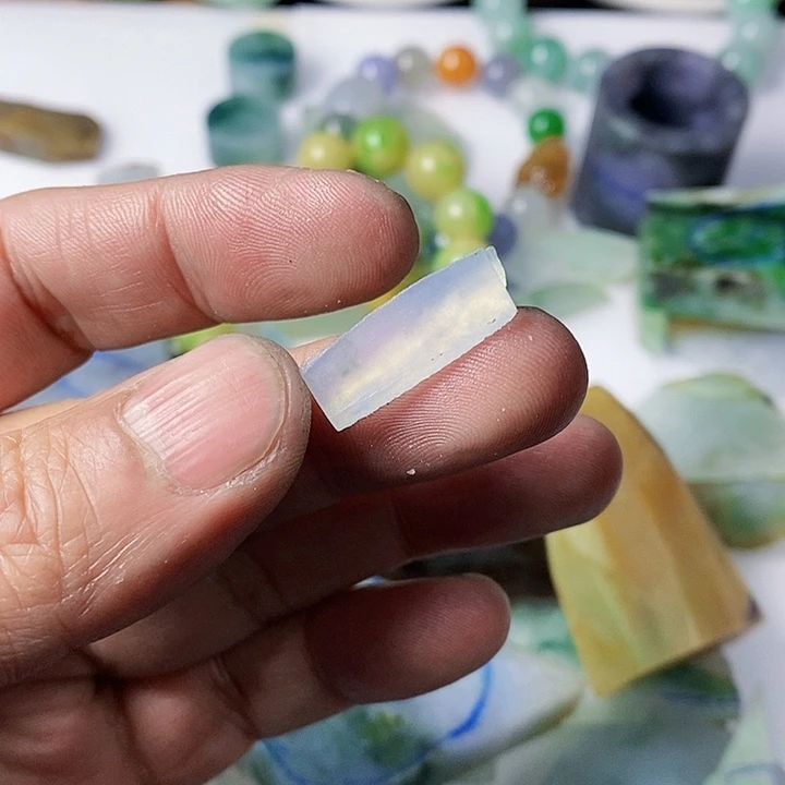 翡翠散珠天然翡翠A货