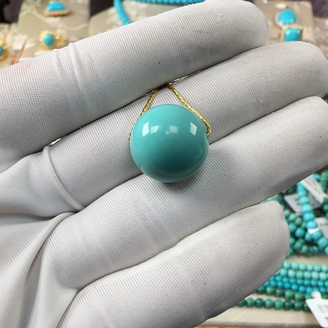 绿松石未镶嵌14mm+