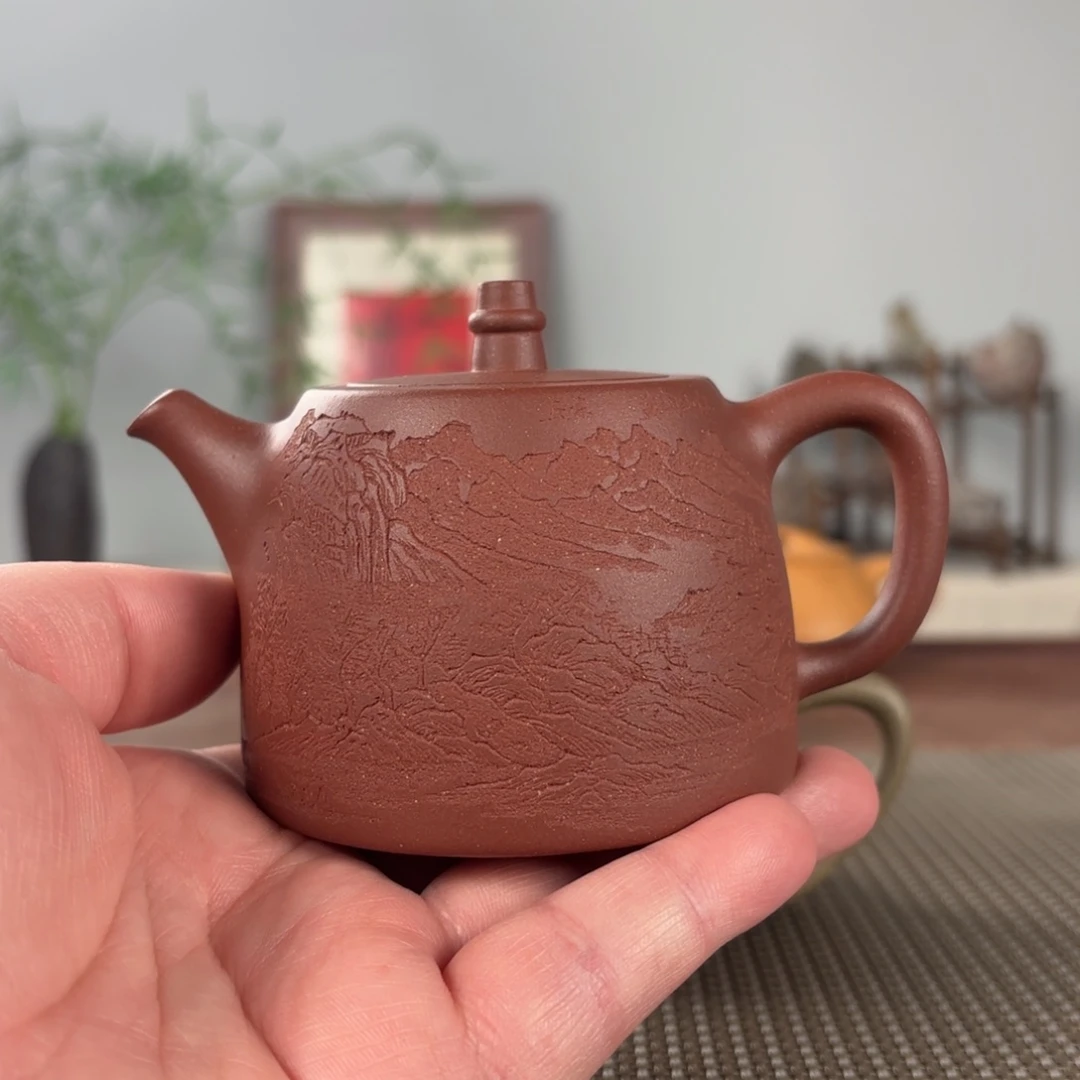 用***6紫砂茶壶黄龙山原矿紫砂壶