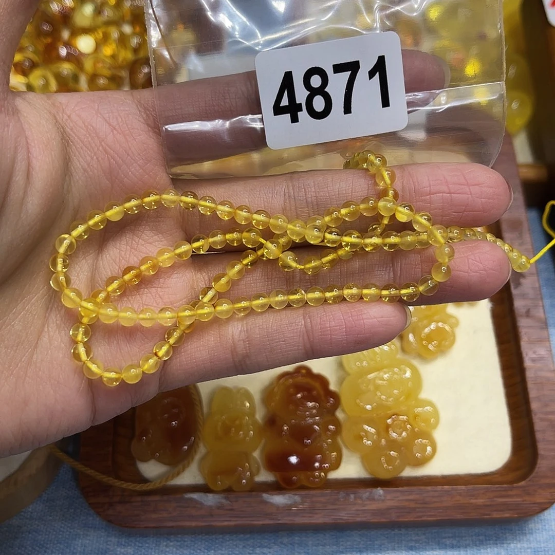 琥珀未镶嵌珠宝奇石