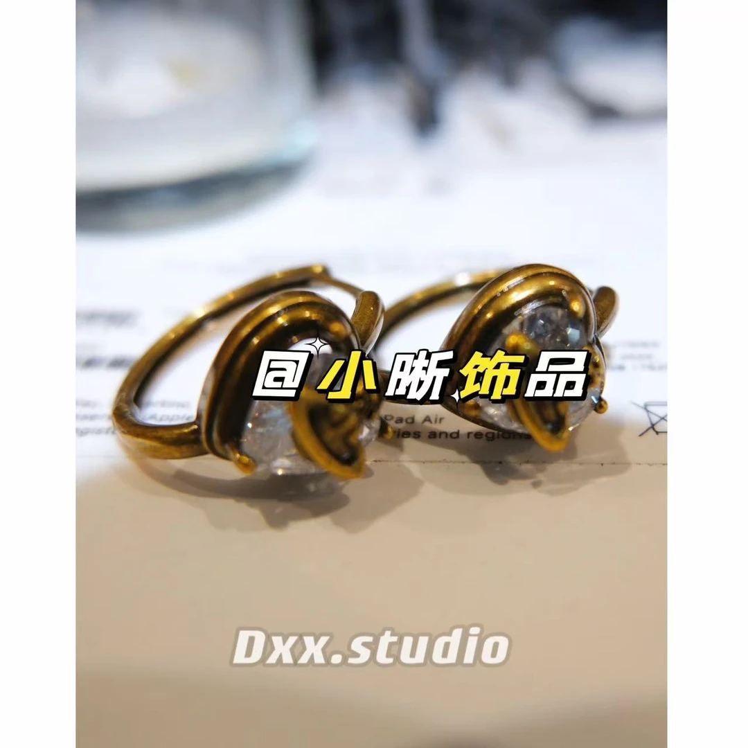 铜合金耳饰 DXX小晰饰品-新品-【复古做旧】耳饰43658