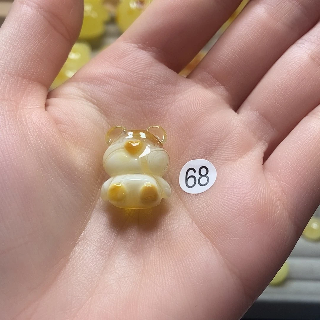 琥珀裸石未镶嵌z*，