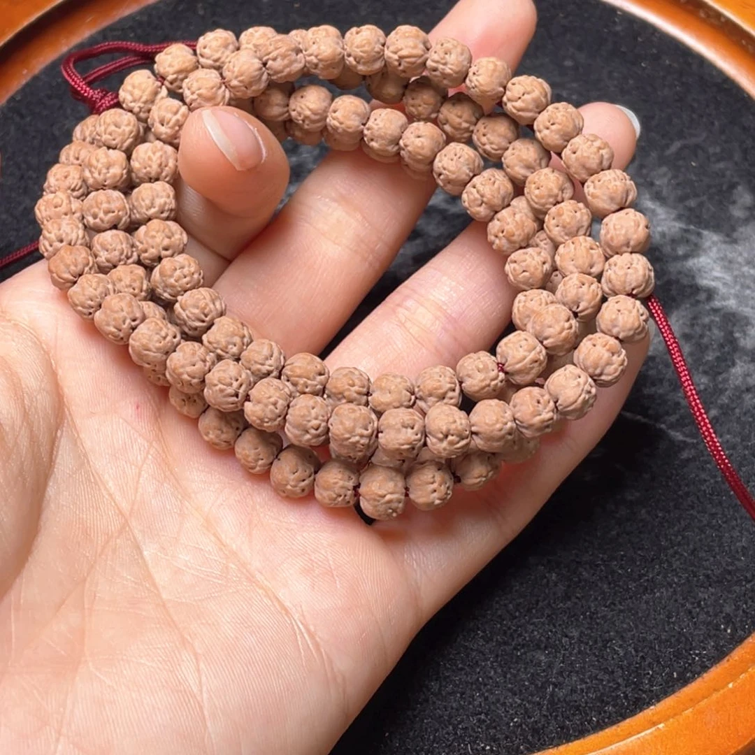 金刚菩提手串信**行定制收藏级佛手尺寸6.8