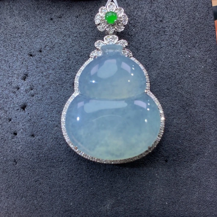 18K金镶嵌手链翡翠翡翠