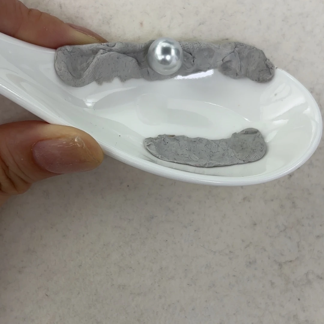 定制海水珍珠裸珠未镶嵌9-10mm铂金灰裸珠