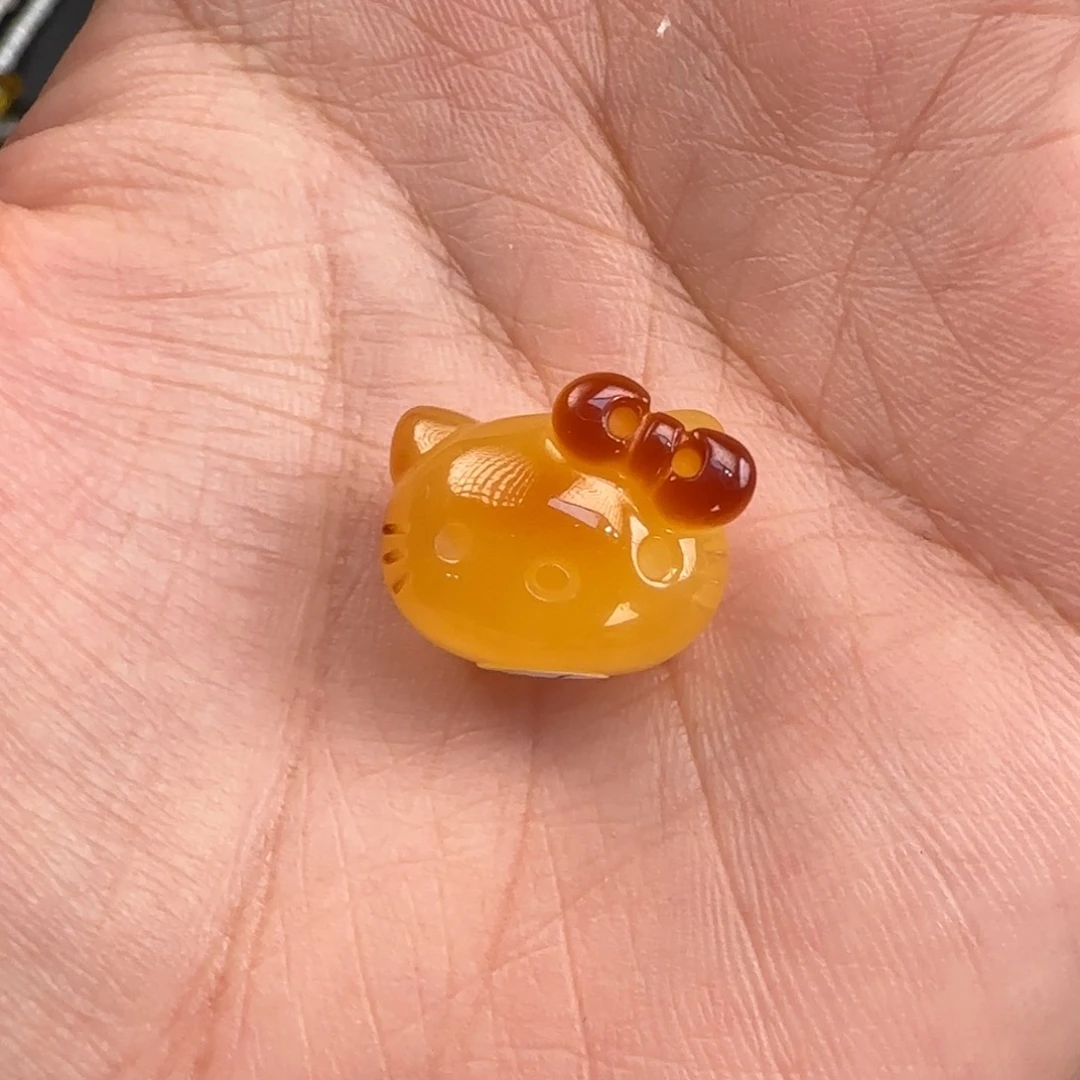 未镶嵌琥珀裸石生****蜜蜡