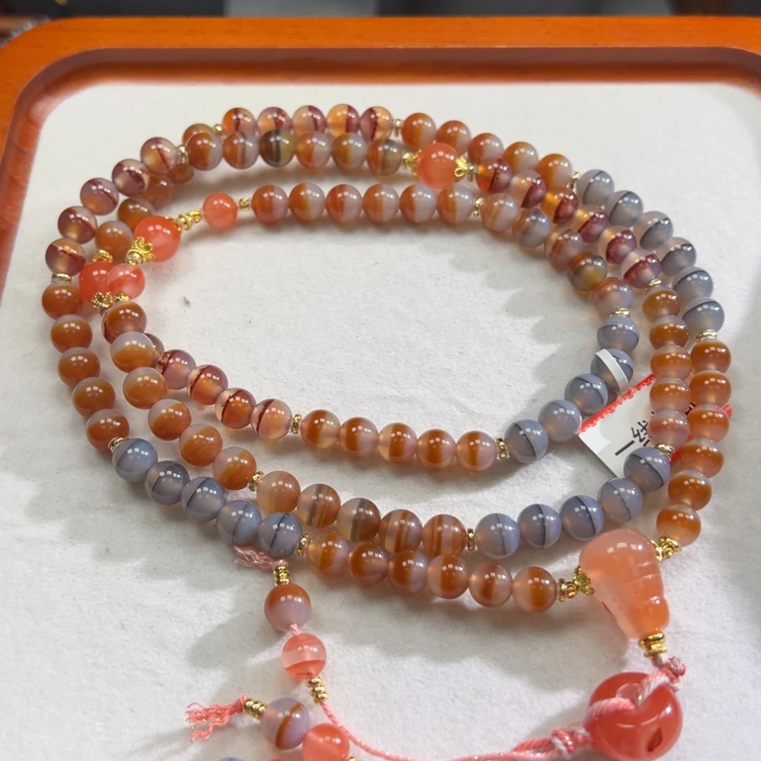 玛瑙/玉髓合金手链