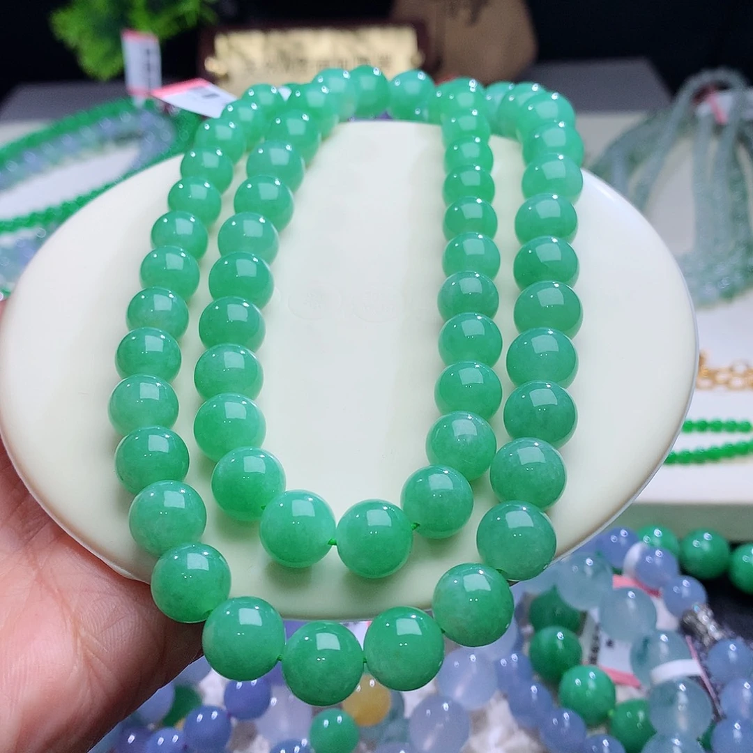 项链未镶嵌翡翠卡9-11mm