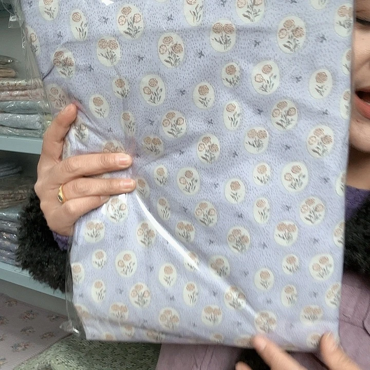 棉棉好看的双人被套