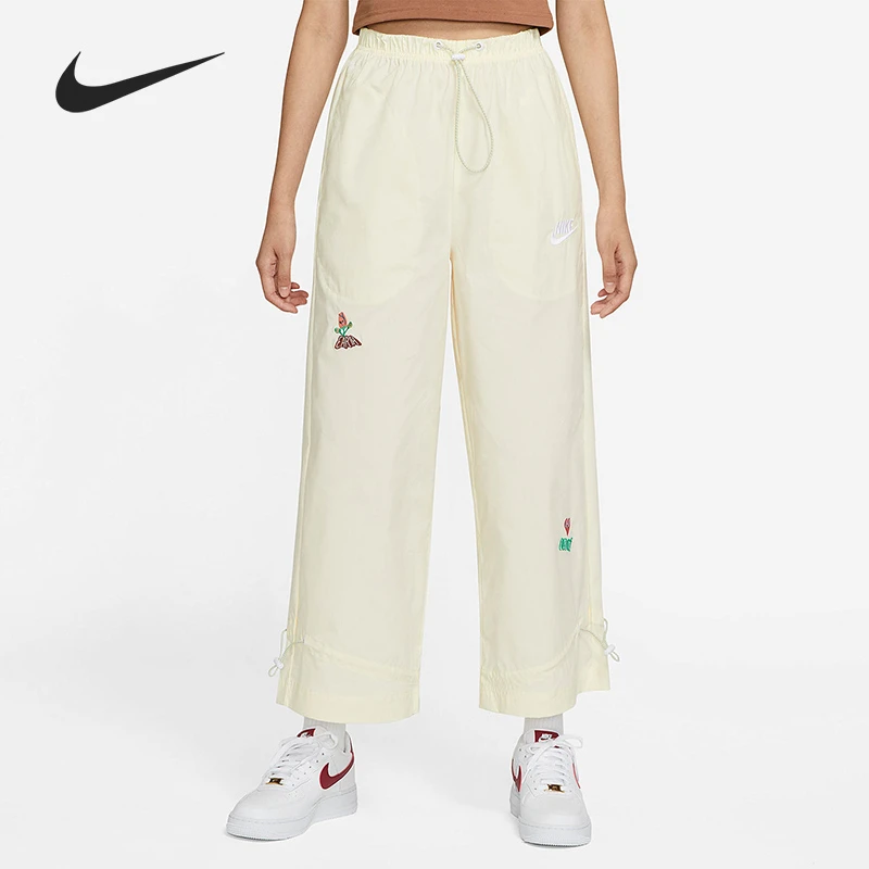 Nike/耐克正品2024夏季新款女子运动休闲宽松直筒长裤DM7910-715