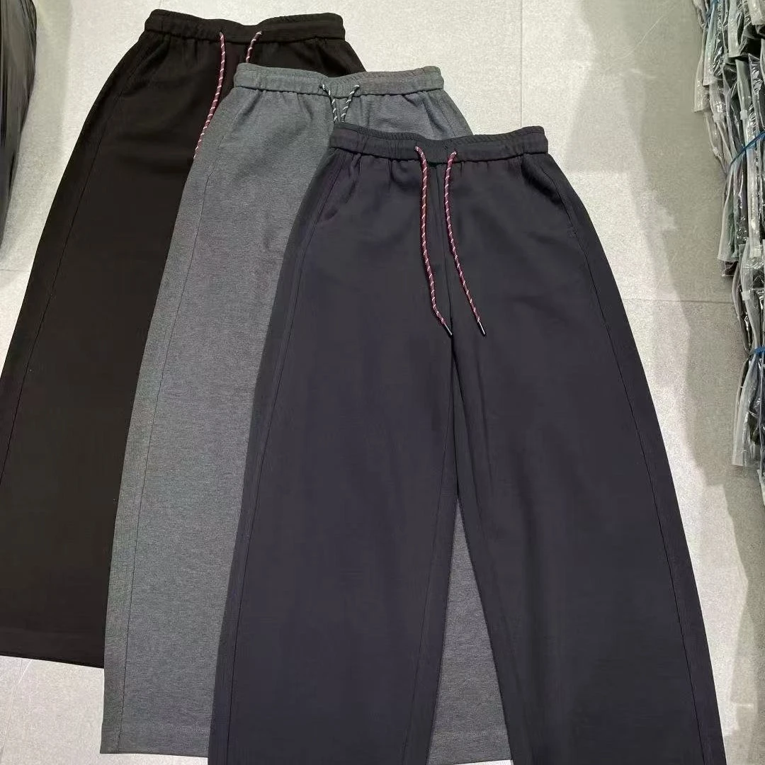 宇姐精选7877 新款秋冬百搭宽松显瘦直筒休闲裤