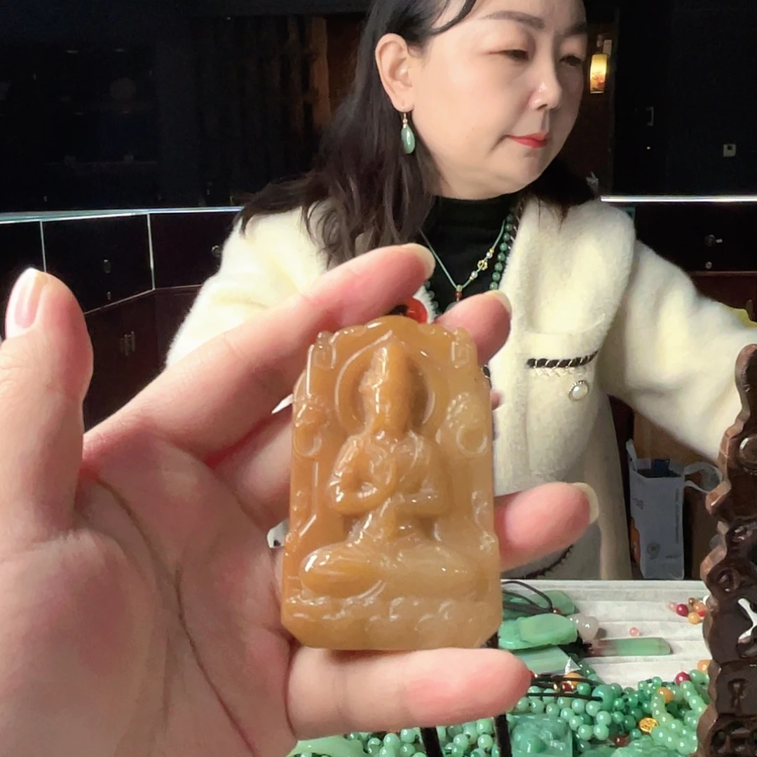 密玉（石英质玉）未镶嵌颈饰