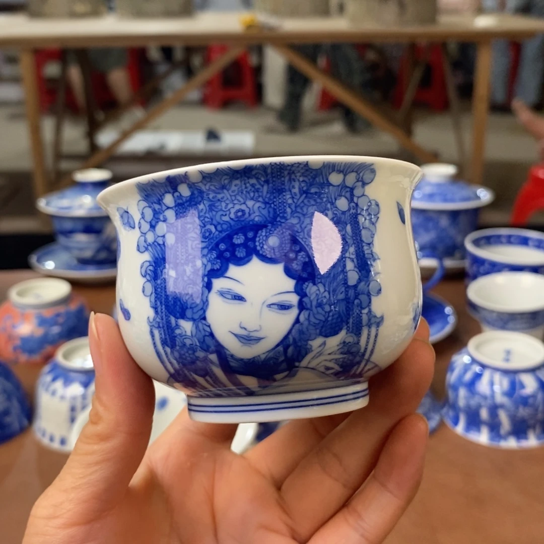 景德镇陶瓷手工手绘