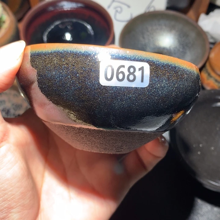 茶盏建窑建盏龙窑柴烧