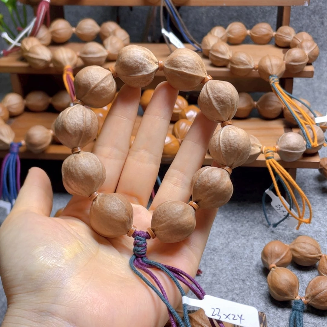沙***瓦手串橄榄核梅林铁核2324