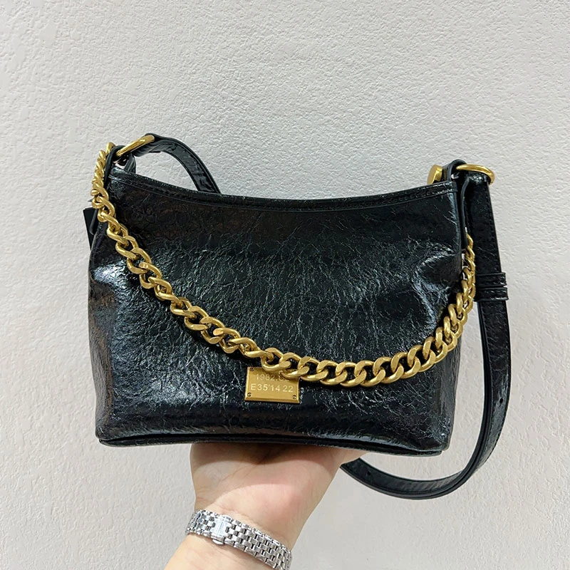 可彼娜小众高级感时尚单肩腋下包2025夏季新款时尚链条斜挎小包包