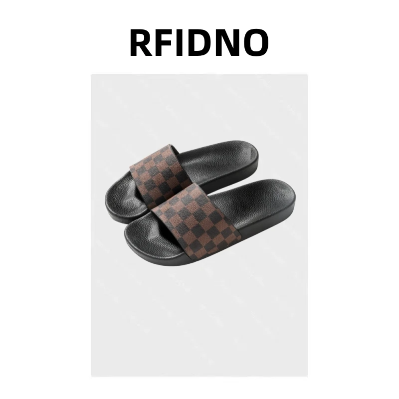 RFIDNO高奢订购/專櫃直發/轻奢舒适休闲男士夏季拖鞋一字拖-954