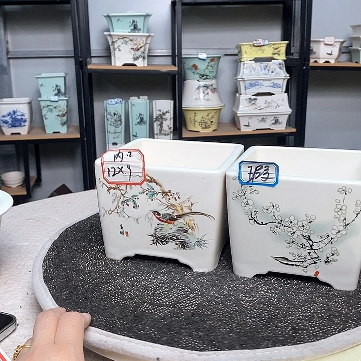 紫砂的花盆很漂亮5
