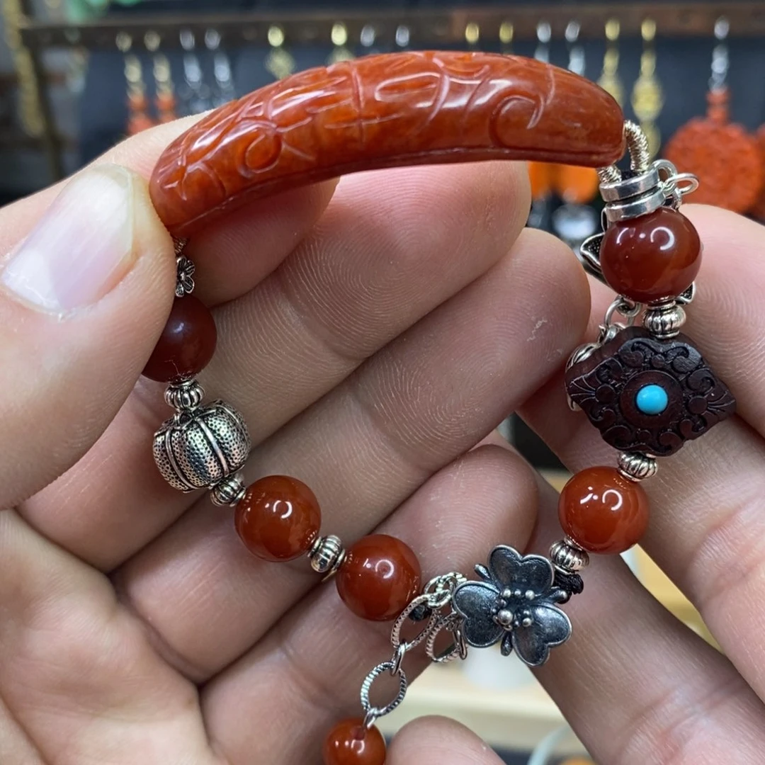 颈饰未镶嵌翡翠手链