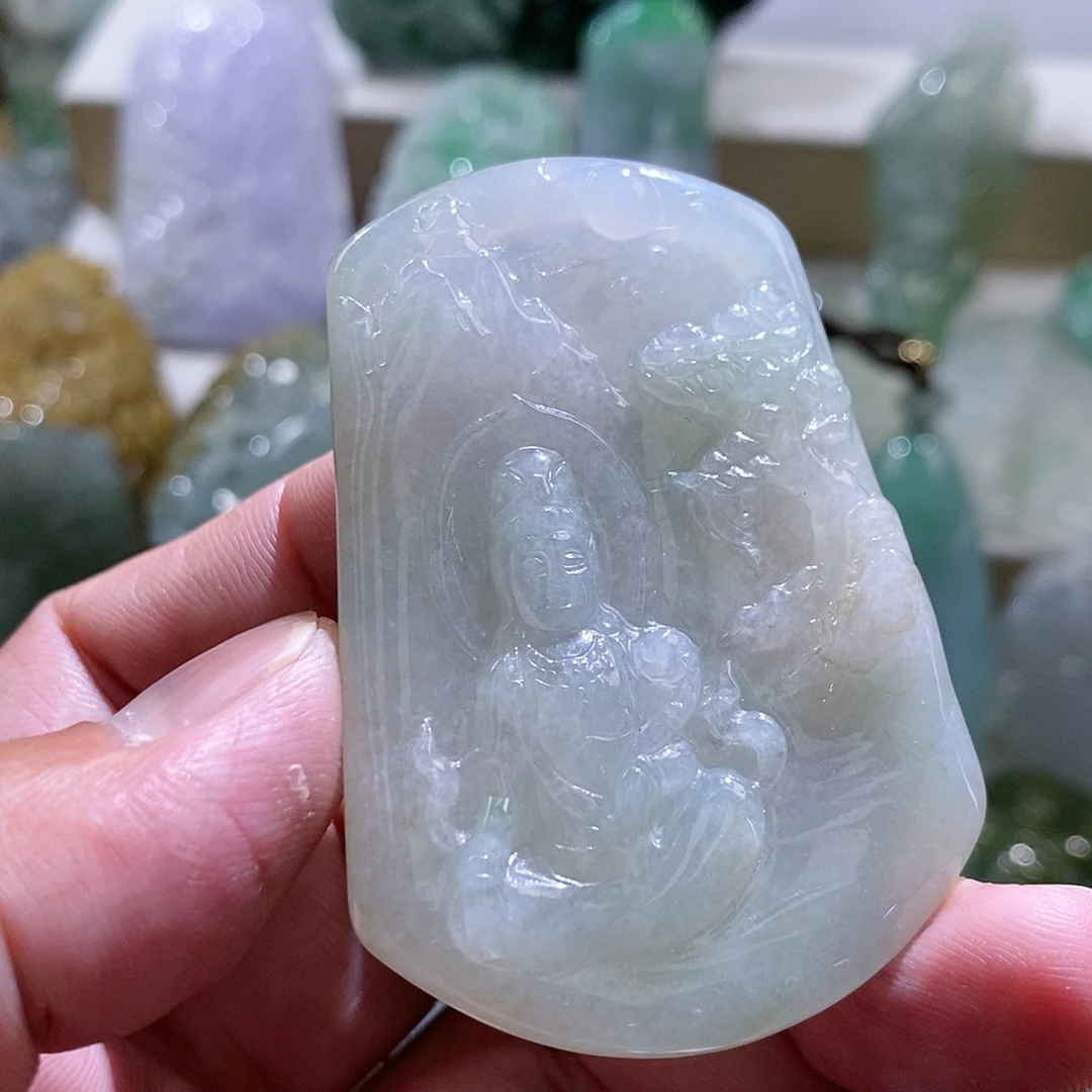 【闪购商品】翡翠颈饰未镶嵌11111111111111