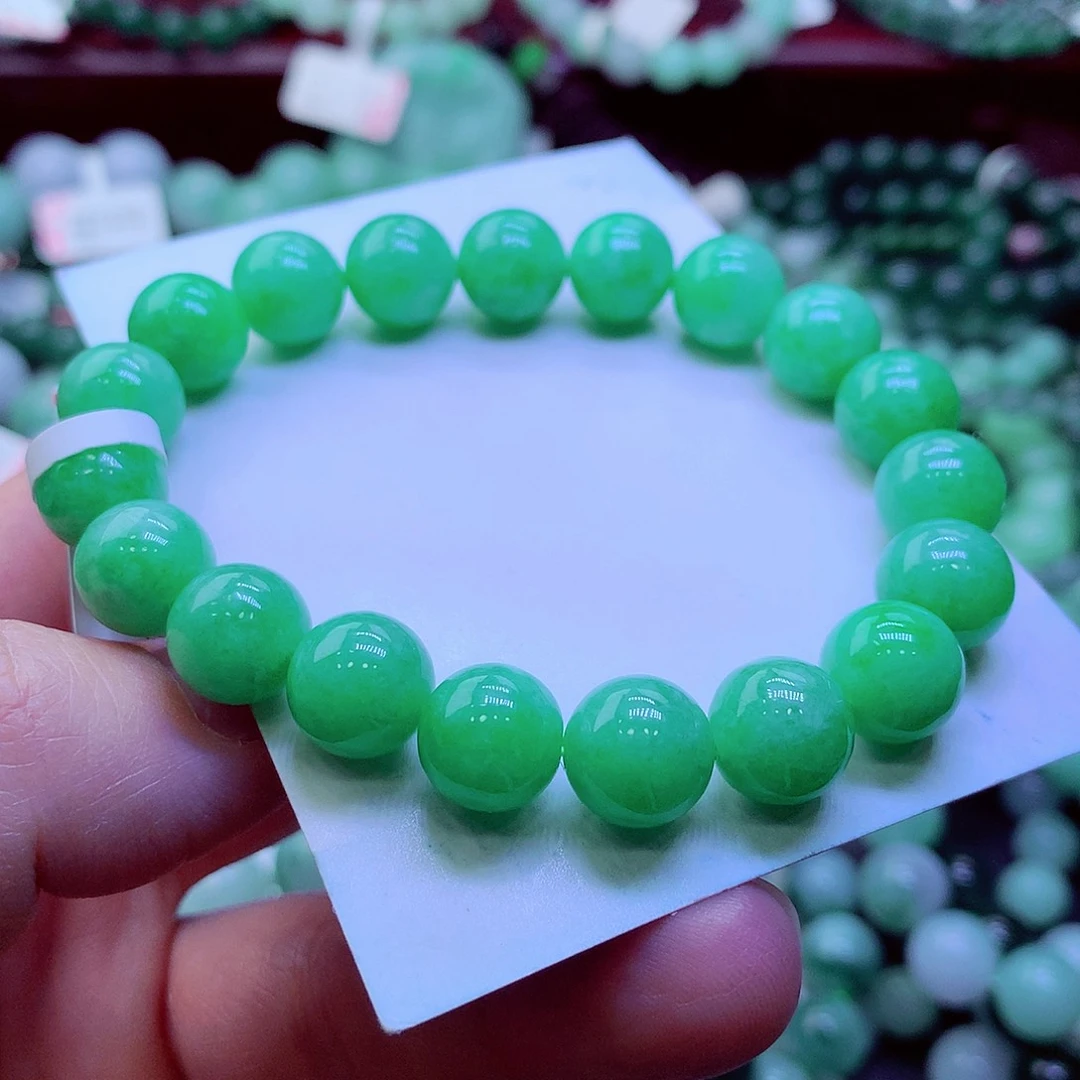 翡翠未镶嵌毛衣链