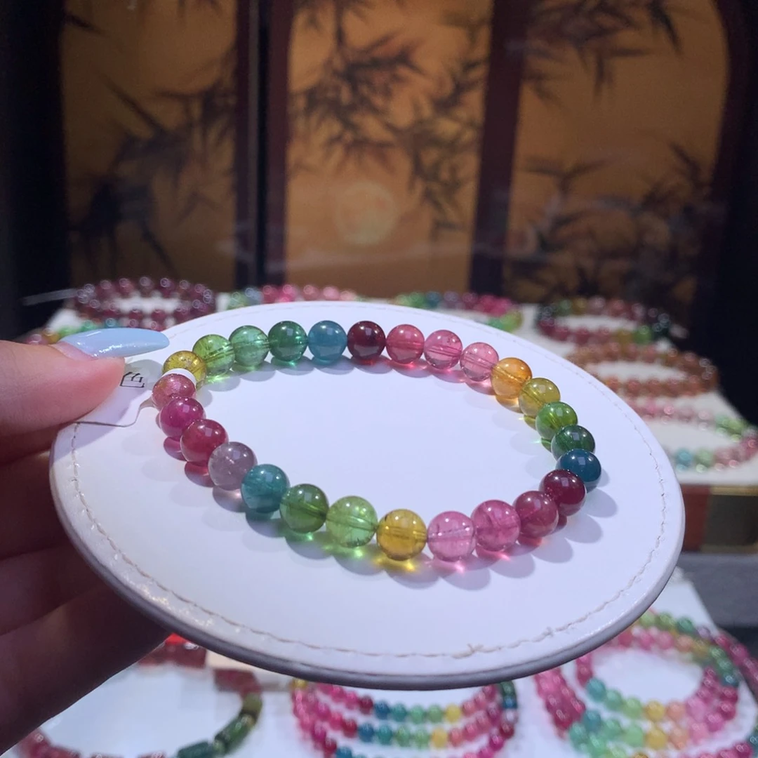 未镶嵌手链碧玺碧玺