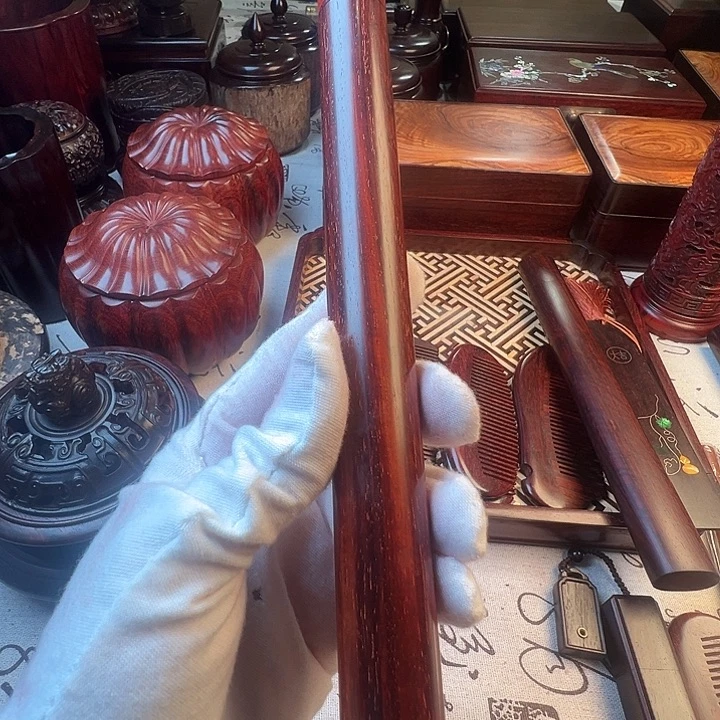 小叶紫檀手串/手链小叶紫檀香筒