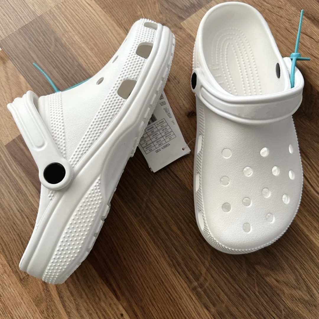 经典款洞洞鞋男明星同款夏季外穿开车沙滩软底防臭踩屎感包头凉鞋