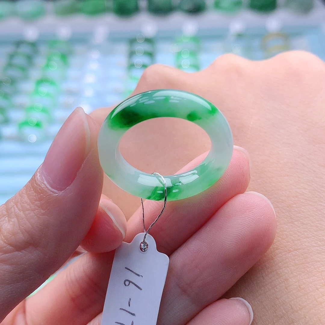 未镶嵌戒指翡翠A货缅甸翡翠