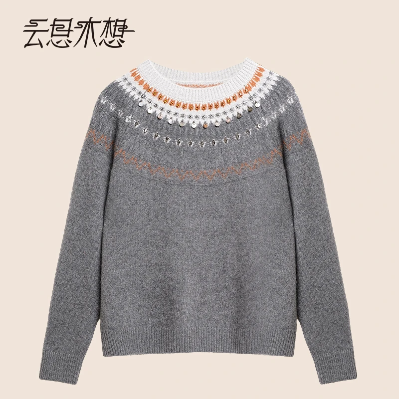 Ysimo-X云思木想羊绒衫14126