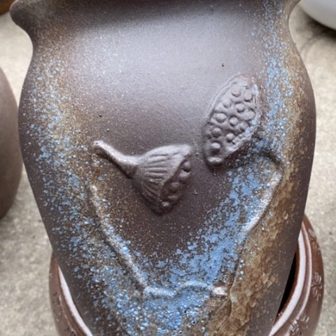 【闪购商品】紫砂花盆高约27口约21