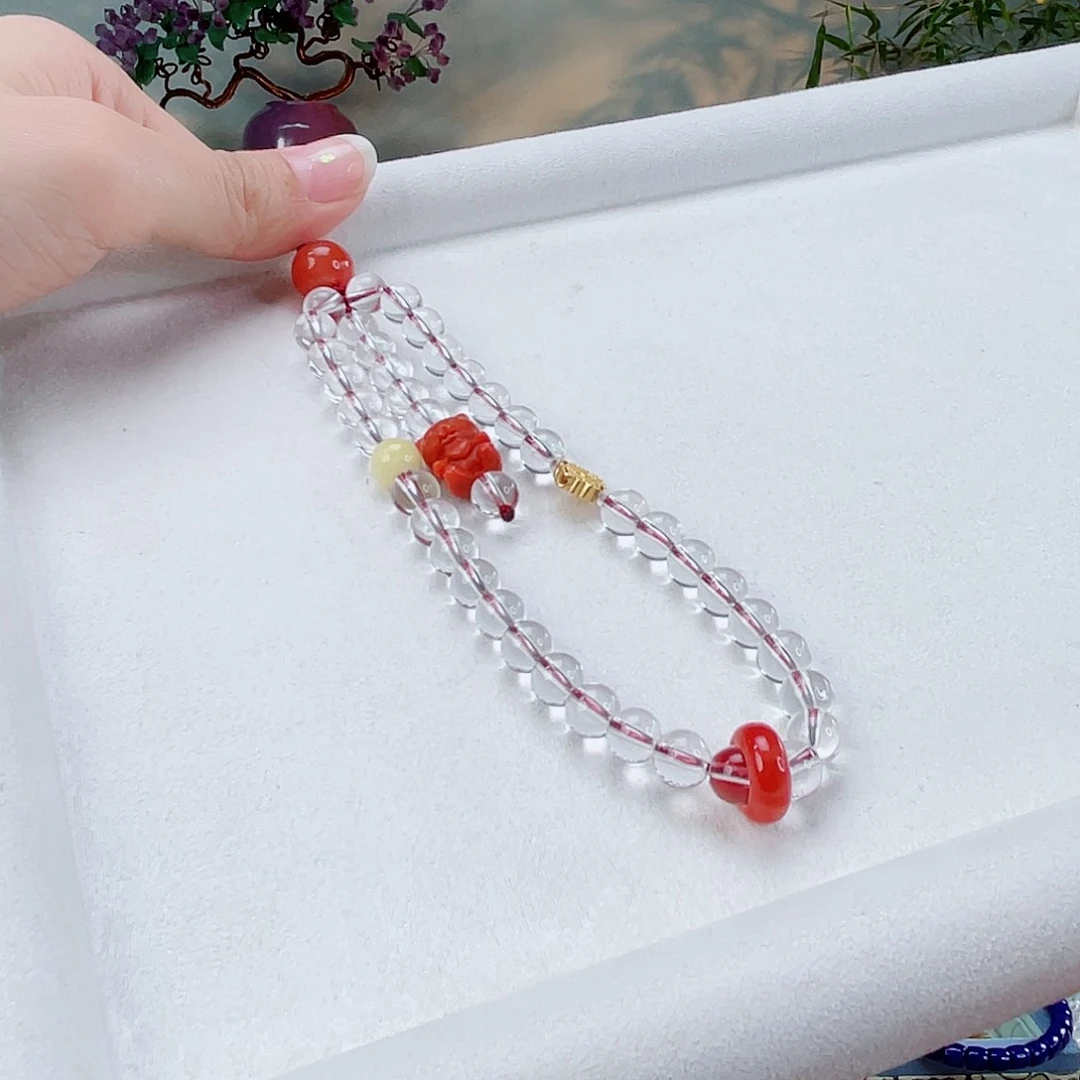 水晶手链未镶嵌?****?水晶