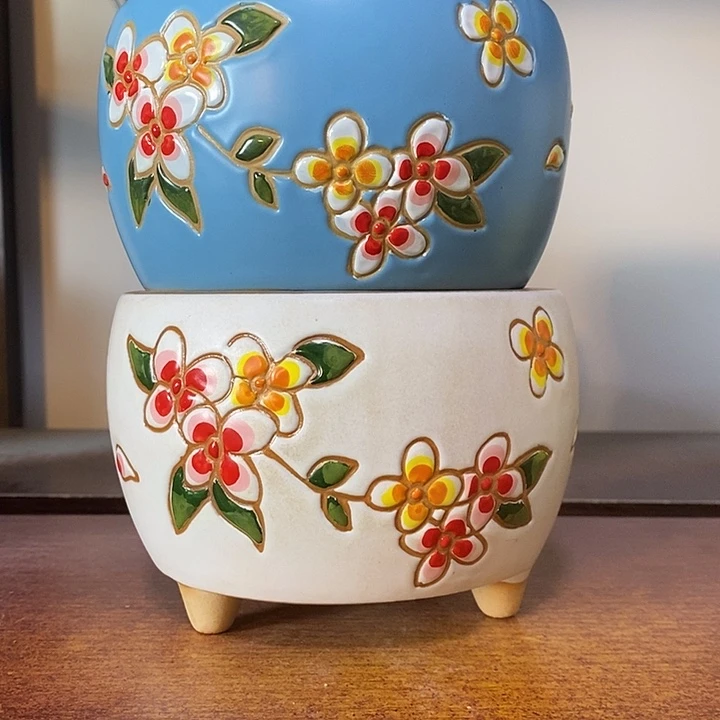 外13内11.5高10左右，纯手工制作，一单包邮