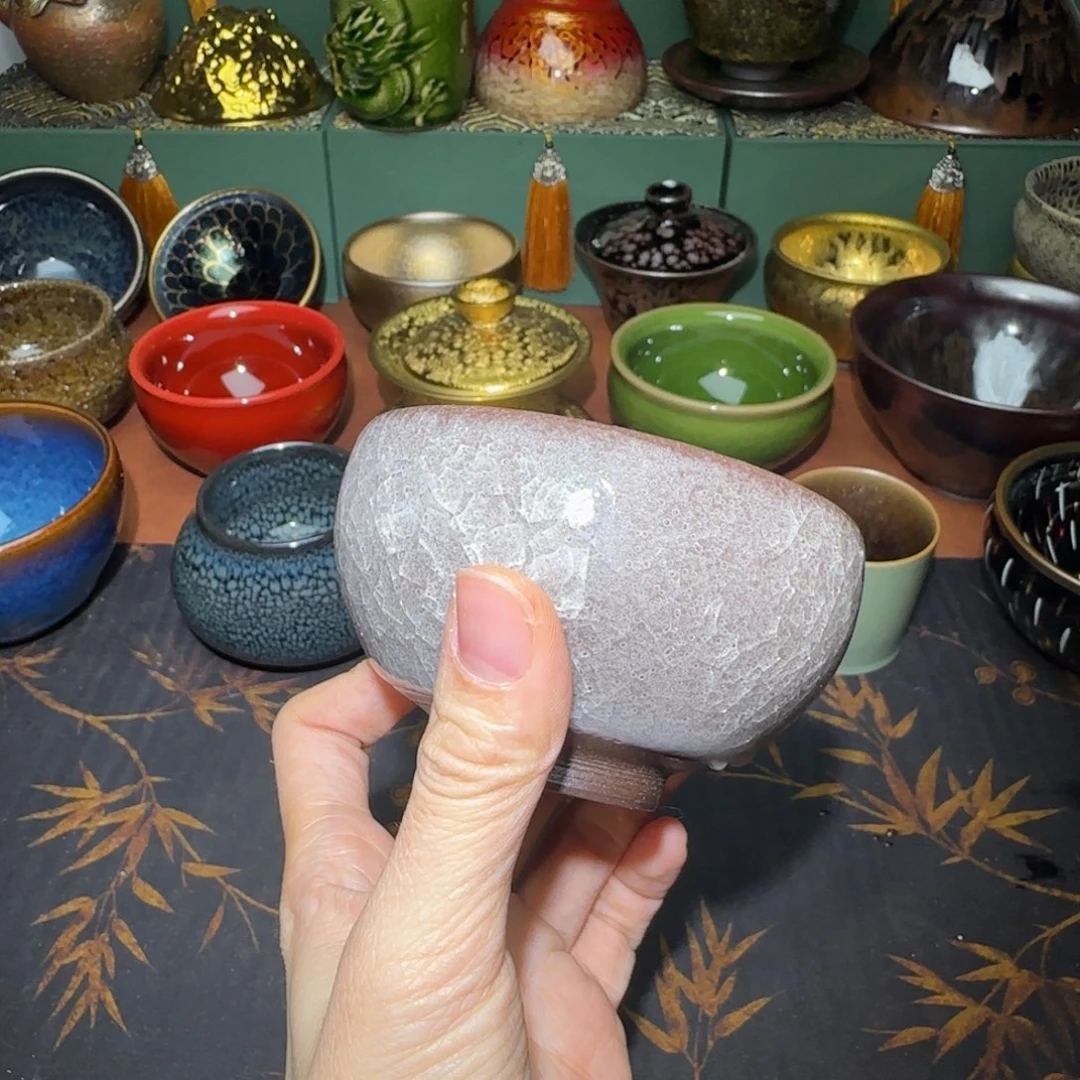 茶盏微瑕建盏，介意勿拍