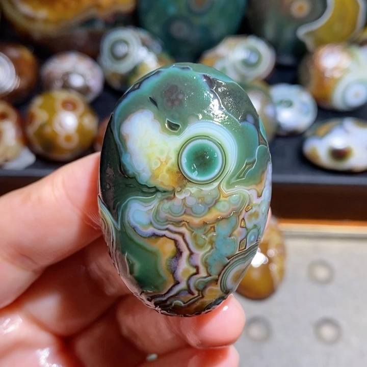 未镶嵌玛瑙/玉髓珠宝半成品101